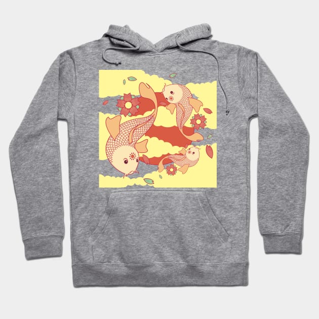 Go with the flow Hoodie by freshinkstain